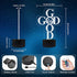 God is Good Jesus Cross 3D Night Light Christian Blessed Virgin Mary Illusion Lamp Decoration for Easter Day Christmas Day